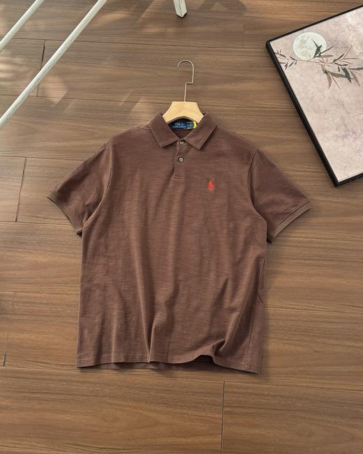 点此购买 拉夫劳伦夏季男士经典款弹力短袖Polo衫 md 343889 商品图3