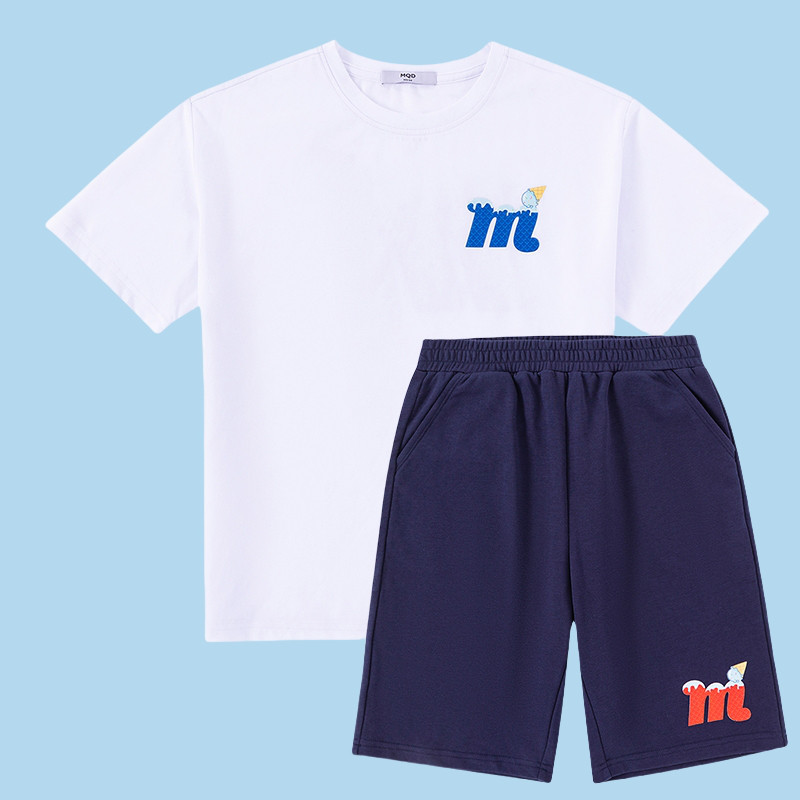 【MQD】男单夏季舒适休闲T恤套装