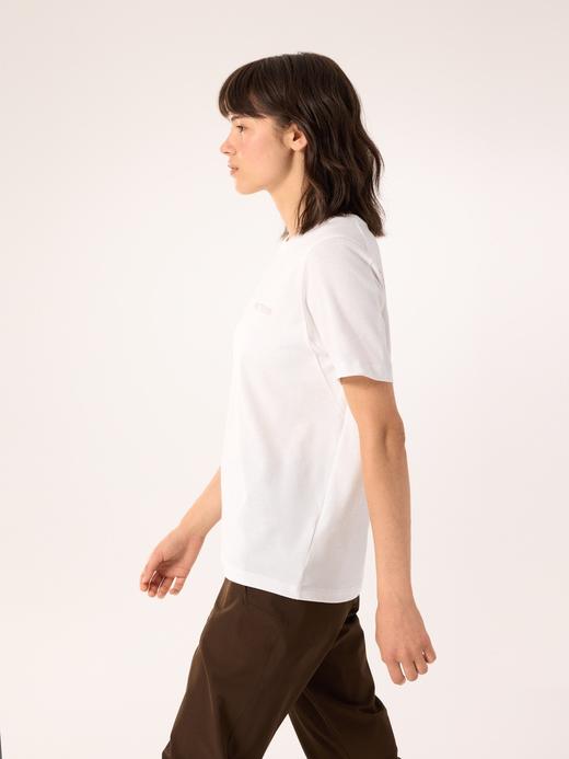 鸟 女款刺绣字母+背面幻影圆领短袖T恤 Z-15909 商品图6