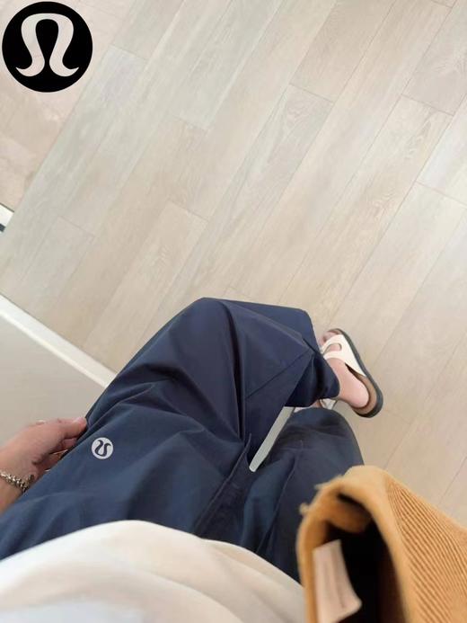 F033158夏季新款宽松透气百搭小个子九分休闲直筒裤子长裤 商品图9