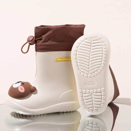 【萌趣卡通造型❗️宝宝超爱穿】儿童雨鞋新款卡通防滑男童室外可爱幼儿园宝宝雨鞋小熊儿童雨靴。rh 商品图1