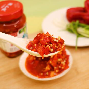 贵三红贵州剁辣椒260g/瓶低脂剁椒鱼头地摊火锅调味料 /粮油调味 /调味品 /中式酱料 商品图4