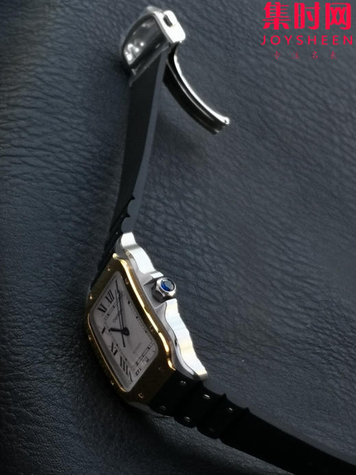 GF卡地亚山度士系列 山度士大号 间金款 男士腕表 绝对是绕不开的经典 表径39.8mm 商品图6