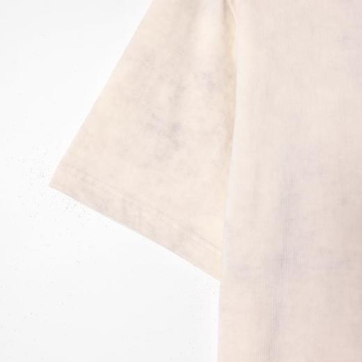 SDSA男装2026新款轻奢高街扎染领口镶珠子设计圆领短袖T恤百搭 商品图3