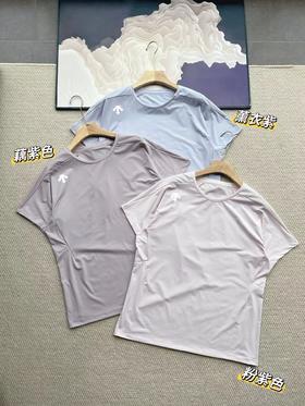 F033150春夏季新款日常搭配运动休闲马卡龙色系立体亲肤拼接剪裁户外T恤