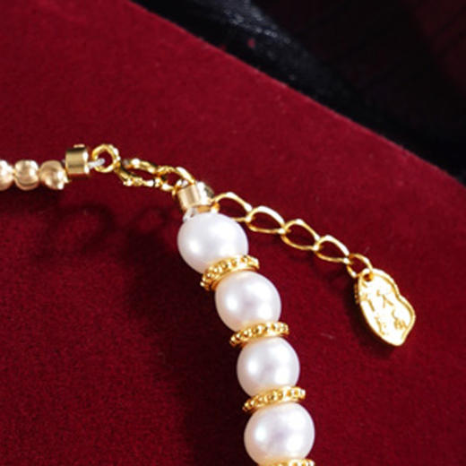 子佩集【福禄奇缘】银S925珍珠惜王妃手链【QJSL005】镀金葫芦2602 商品图4