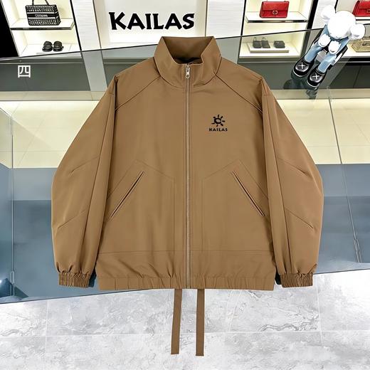 F033135春秋季新款登山户外防风防水厚实亲肤耐脏抗皱立领夹克外套 商品图3