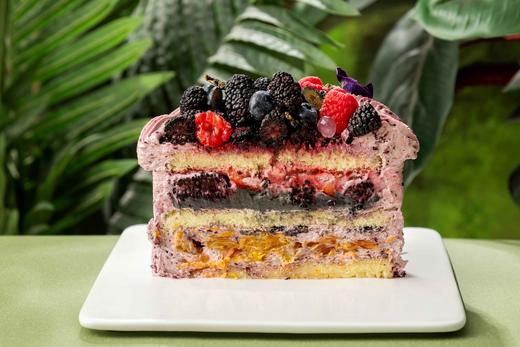 桑葚黑芝麻蛋糕 商品图1