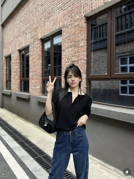 付款减库存！！Burberry 经典格纹领 Polo 衫 经典常青款        格子领短袖 商品图3