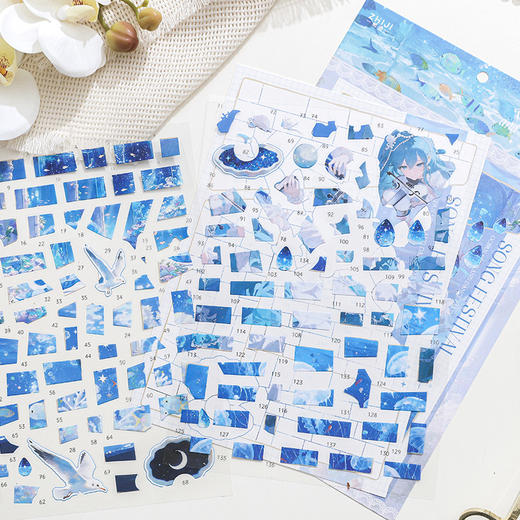 纸迹格律映画系列拼图贴纸 商品图3