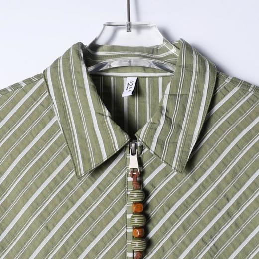 SDSA男装2026新款高贵轻奢简约撞色斜纹半拉链翻领短袖T恤百搭潮 商品图1