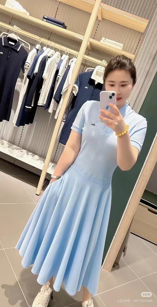 F033140夏季新款女装法式优雅运动风休闲透气POLO短袖连衣裙 商品图8