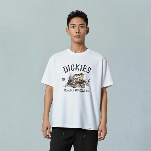 Dickies速干短袖男印花宽松重磅圆领t恤夏季新款百搭休闲半袖 商品图4