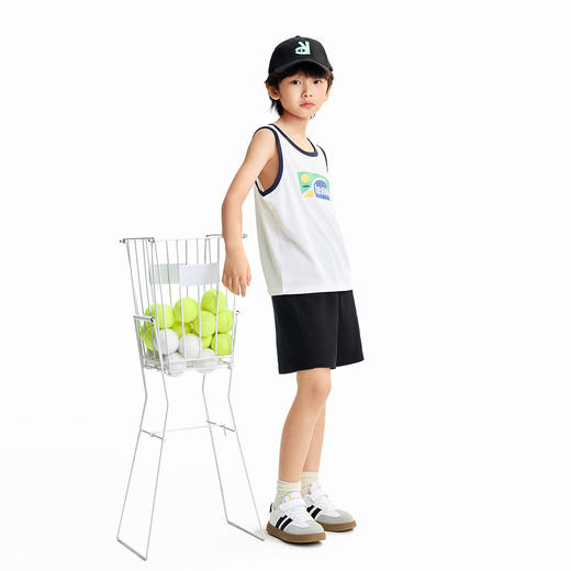 男童圆领背心夏季新款安奈儿童装EB622678 商品图5