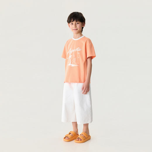 马克珍妮海滨度假男童凉感透气T2026年夏装新款560398 商品图4