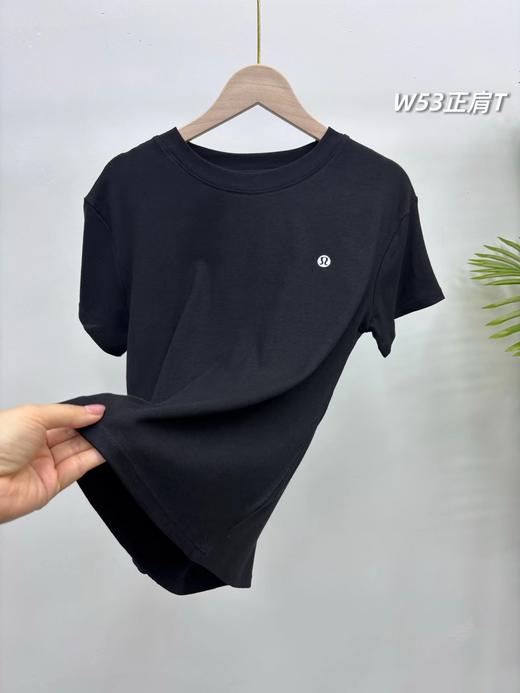 F033152一包3件装春夏季新款时尚百搭女士商务范正肩短袖T恤 商品图4