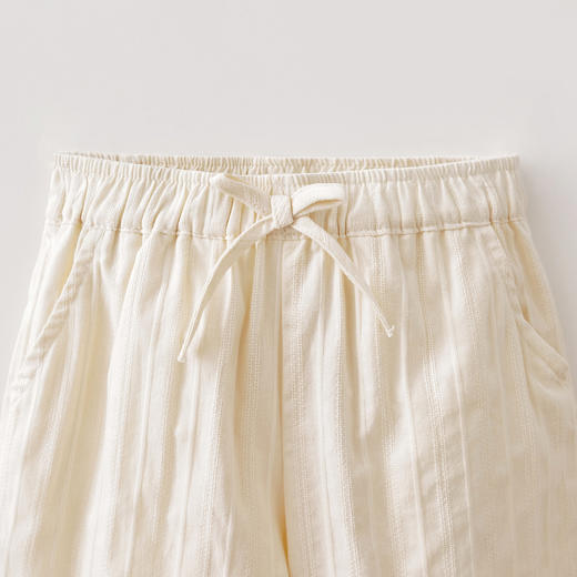 马克珍妮元气夏日女童提花阔腿裤2026年夏装新款560995 商品图4