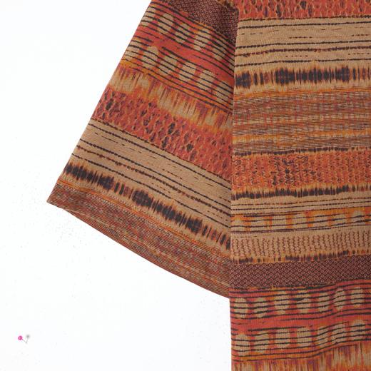 SDSA男装2026新款轻奢美式复古民族风撞色圆领短袖T恤百搭上衣 商品图2