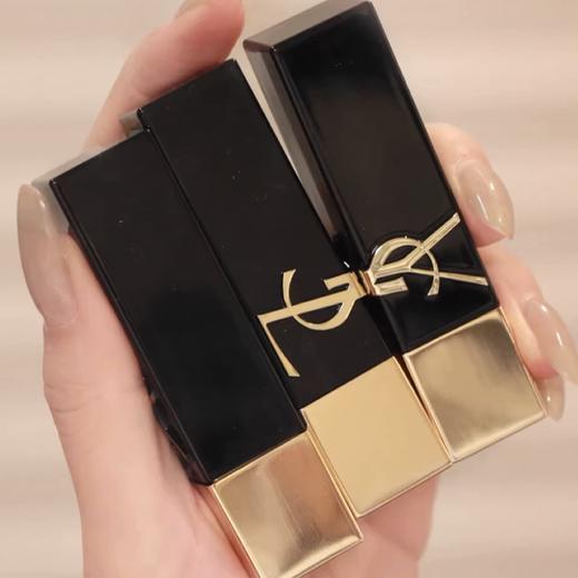 【送礼袋】YSL圣罗兰浮雕黑金方管口红3g*2支正装两件套礼盒 （#10+#1971） 香港直邮 商品图11
