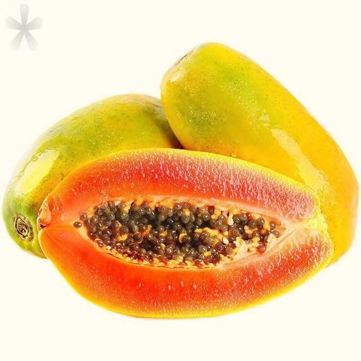 【海南冰糖红心木瓜】树上"甜心"！一口咬住热带阳光——冰糖红心木瓜，树上自然熟，果肉香甜嫩滑~比德芙还要丝滑，吃一口，就爱上! 商品图5