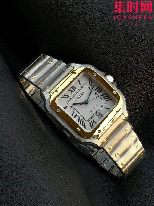 GF卡地亚山度士系列W2SA0009 山度士大号 间金山度士 男士腕表 表径39.8mm 商品图5