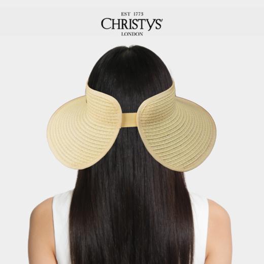 【2026新品】Christys'百年皇室品牌 纸鞭麻鞭天然草编织空顶帽 商品图5