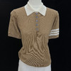 【诗页】羊 毛+桑 蚕丝Polo领短袖上衣SYM25073 商品缩略图3