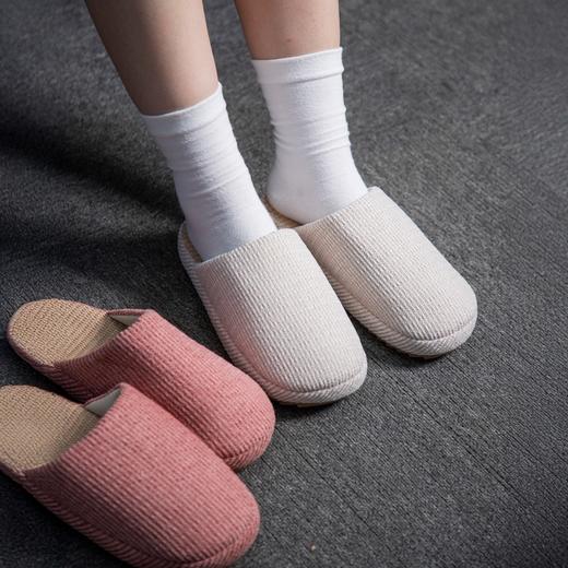 良尖棉麻拖鞋 120D人体工学内置鞋底  防滑耐磨 男女款 商品图1