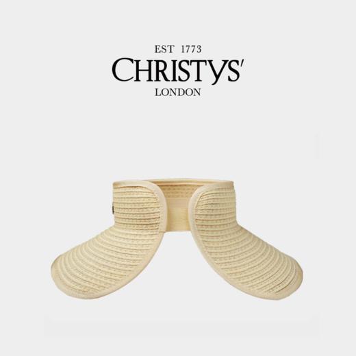 【2026新品】Christys'百年皇室品牌 纸鞭麻鞭天然草编织空顶帽 商品图2