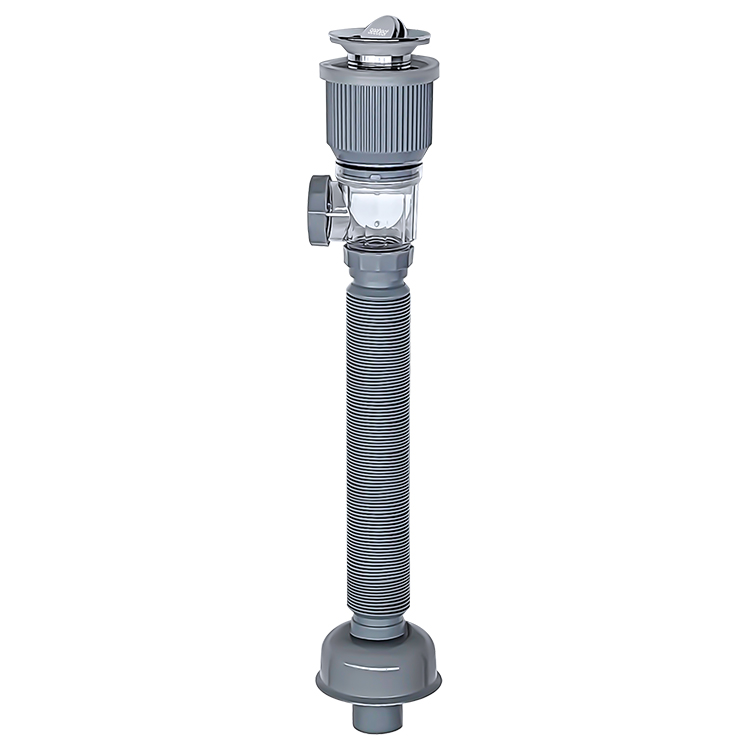 下水器套装（横竖两用）/WXS22-01/SUS201电镀翻版式下水器+横竖两用下水管