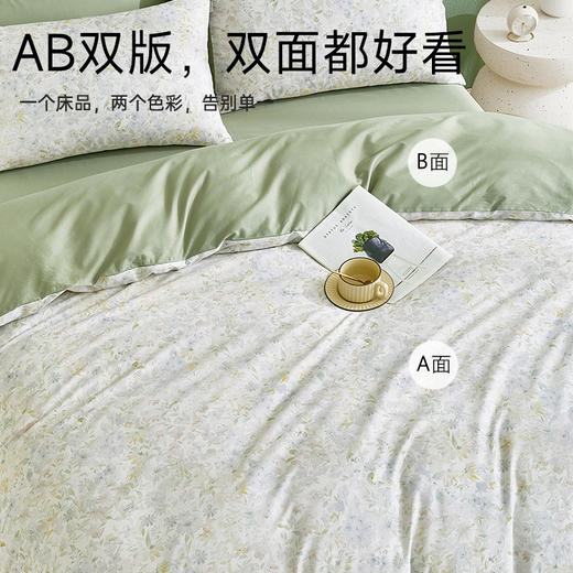 【直降250】全棉舒适印花四件套(清风花韵) 商品图4