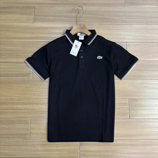 F033177夏季新款珠地网眼布棉质面料男士翻领短袖T恤polo衫 商品图3