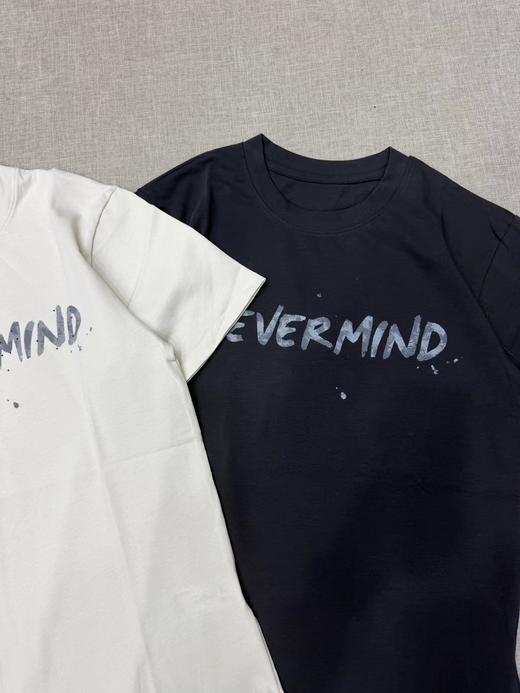 F033169春夏新品棉质雪花纹理美式印花宽松做旧水洗圆领短袖T恤 商品图1