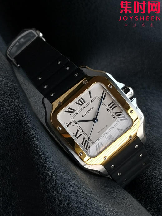 GF卡地亚山度士系列 山度士大号 间金款 男士腕表 绝对是绕不开的经典 表径39.8mm 商品图3