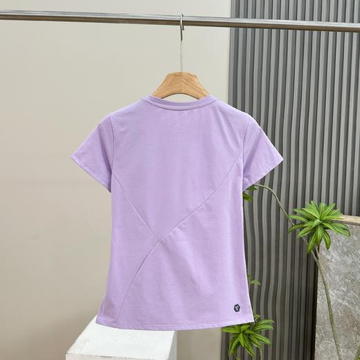 点此购买 迪桑特夏季TRAINING系列女士收腰短袖T恤针织衫 qk 343861 商品图2