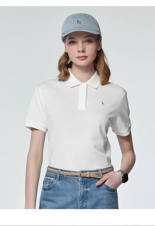 点此购买 哈吉斯夏季女士短袖polo衫 bk 343852 商品图5