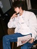 F0331129春秋长袖圆领上衣休闲印花简约时尚纯棉t恤 商品缩略图6