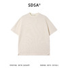 SDSA男装2026新款高贵轻奢日系复古纯色肌理圆领短袖T恤百搭上衣 商品缩略图0