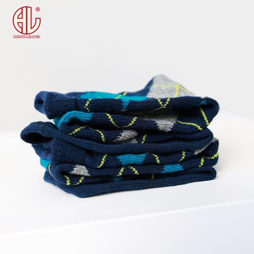 菱形格纹长袜-1208002 商品图3