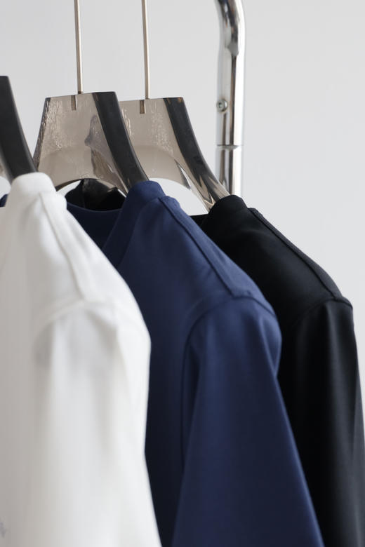 E@极简奢感莫代尔基础T恤｜于细节处见高级 TX623 商品图5