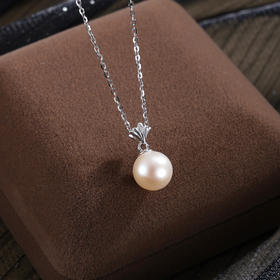 子佩集【悦己时光】银S925珍珠惜王妃套链项链【P3075】双色兰花草2602