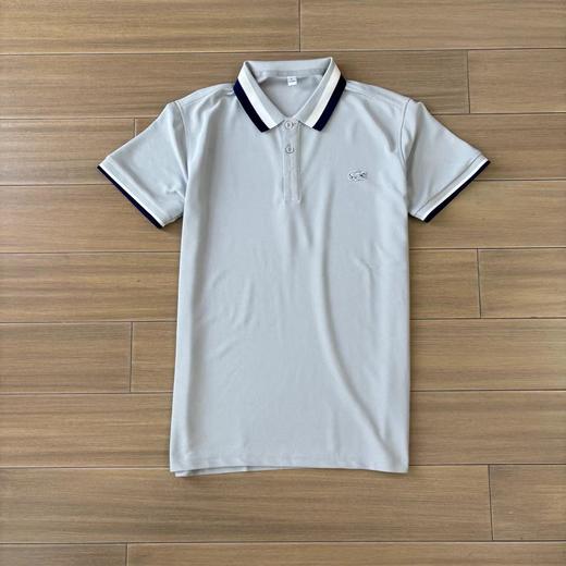F033174夏季新款商务休闲时尚百搭翻领刺绣T恤短袖POLO衫 商品图2