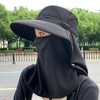 全方位防晒帽透气遮脸面罩护颈一体太阳帽防紫外线户外遮阳帽女夏 商品缩略图2