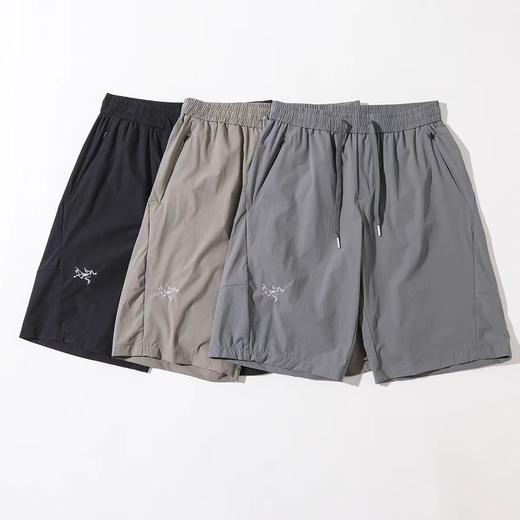 F0331134户外轻量通勤男款速干弹力耐磨拉链口袋软壳短裤 商品图1