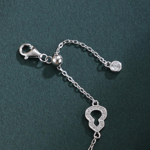 子佩集【福禄欢颜】银S925珍珠惜王妃手链【W6564】双色红葫芦2602 商品图4