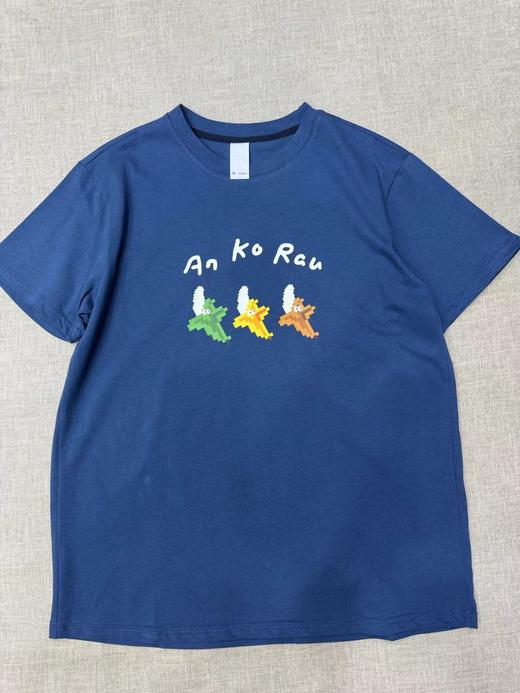 F033173春夏新品情侣款休闲时尚日常百搭全棉圆领短袖T恤 商品图13