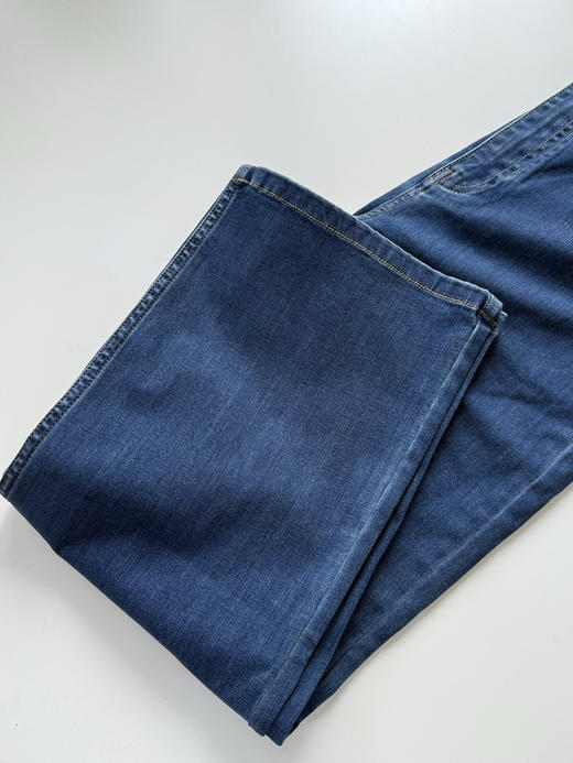 【秒杀价已调 直接拍】之禾 土壤牛仔 九分 直筒裤［有弹力哦］ 商品图13