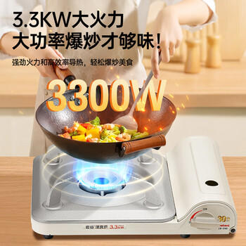 岩谷新款升级版超薄户外卡式炉火锅炉子野炊燃气炉卡斯炉ZB-29LS /运动户外 /户外装备 /野餐用品 商品图0