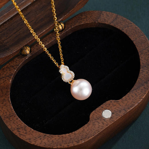 子佩集【珍爱福禄】银S925珍珠惜王妃套链项链【P3078】双色2602 商品图1