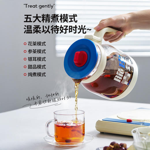 蓝宝 养生壶 养生壶届的颜值顶流 5大精煮模式 304不锈钢底盘 1.2L容量 BP-HP02 商品图3